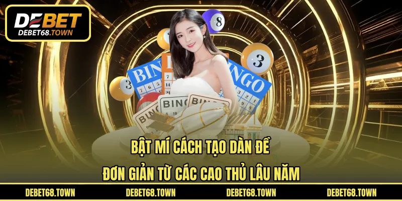 Bật Mí Cách Tạo Dàn Đề Đơn Giản Từ Các Cao Thủ Lâu Năm