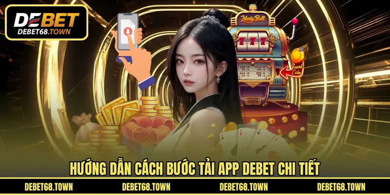 Hướng dẫn cách bước tải app DEBET chi tiết