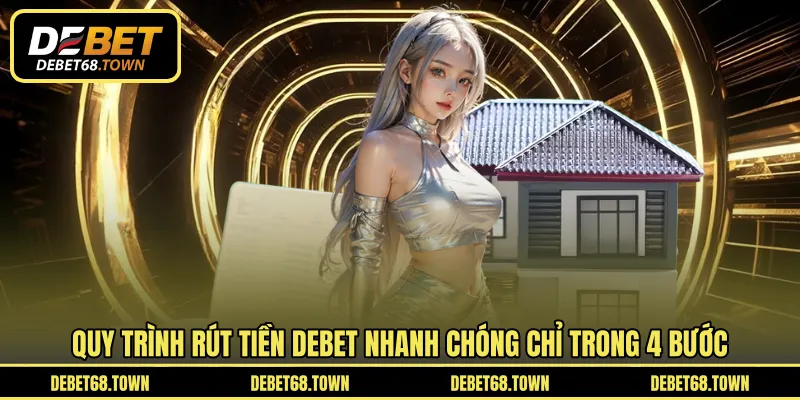 Quy trình rút tiền DEBET nhanh chóng chỉ trong 4 bước